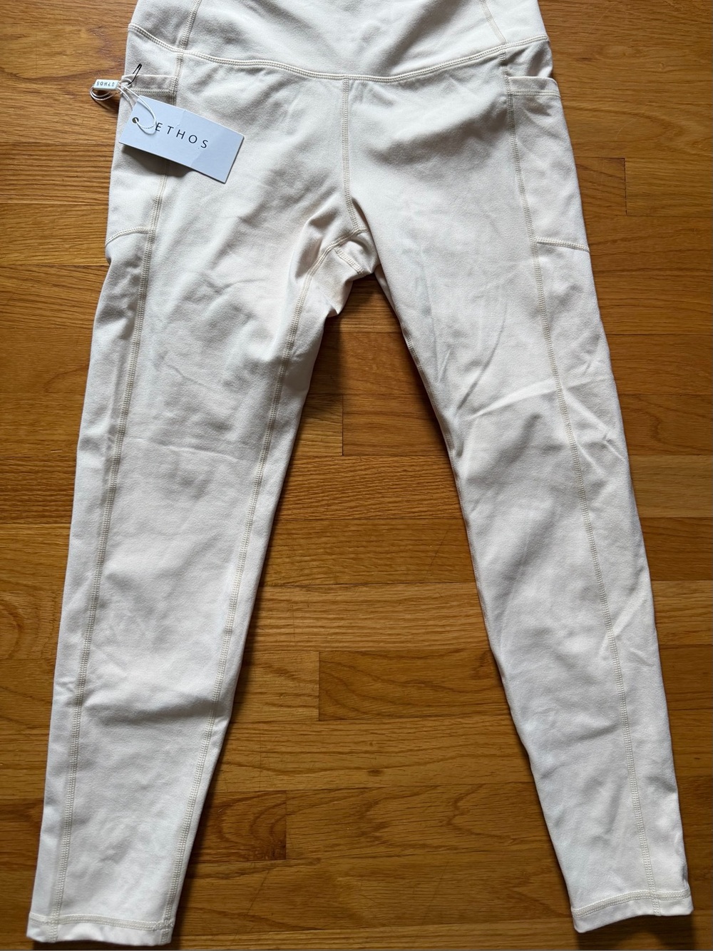 Ethos All Day Leggings - cream XL